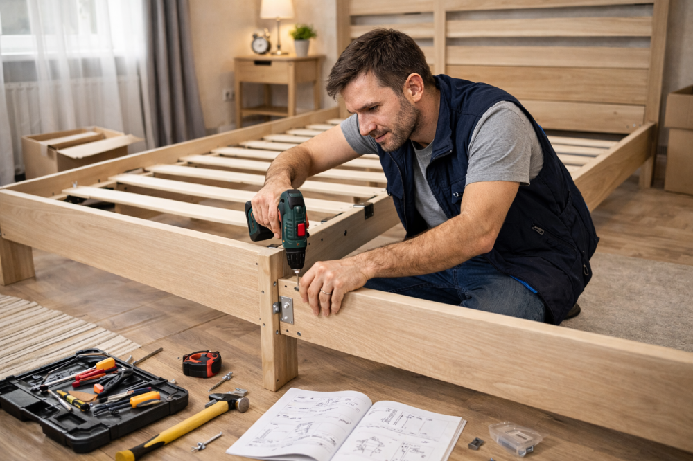 Сборка кроватей